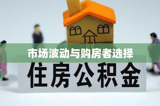 合水市场波动与购房者选择