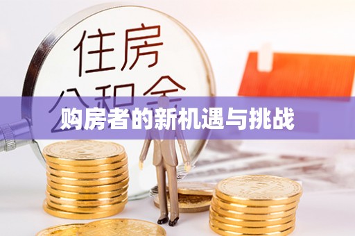 合水购房者的新机遇与挑战