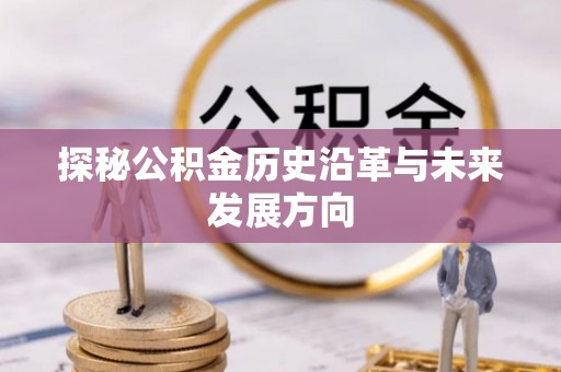 合水探秘公积金历史沿革与未来发展方向